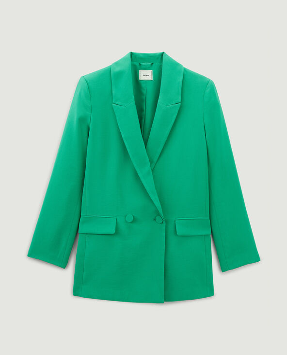 Veste blazer oversize vert - Pimkie