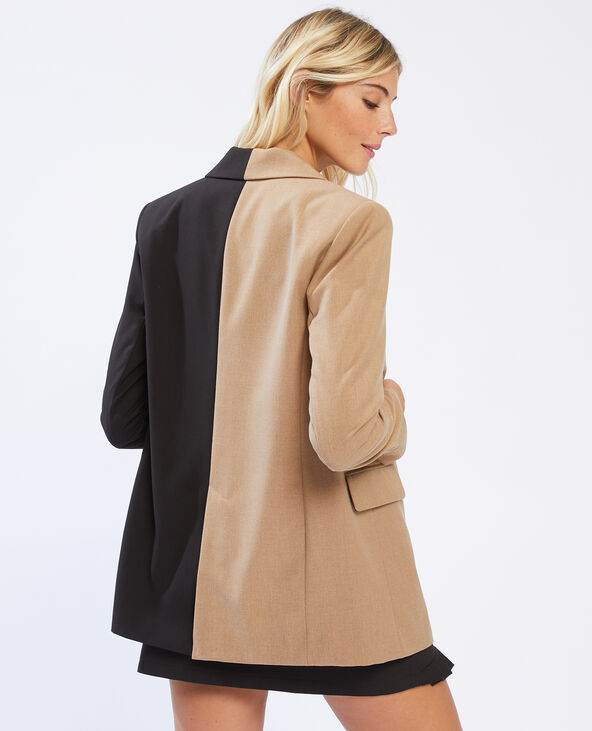 Blazer bicolore femme deals