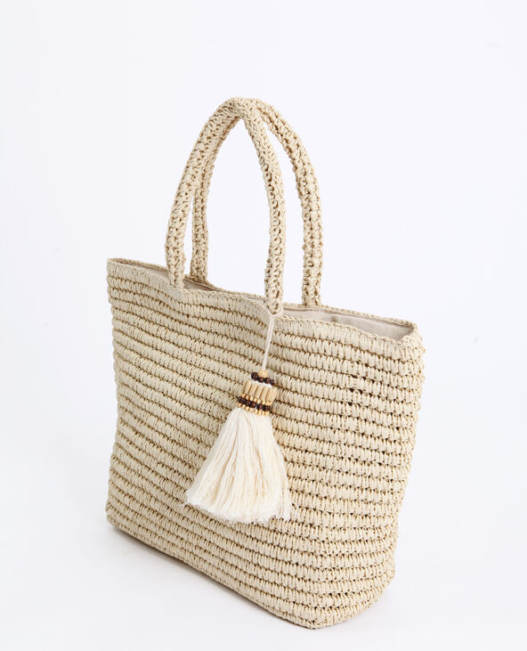Panier en paille camel - Pimkie