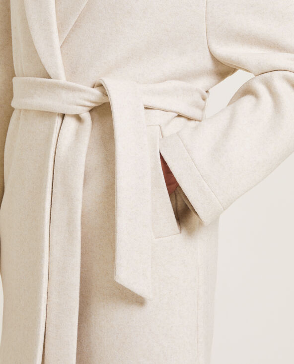 Manteau mi long avec hotsell ceinture