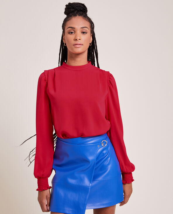 Blouse fluide rouge - Pimkie