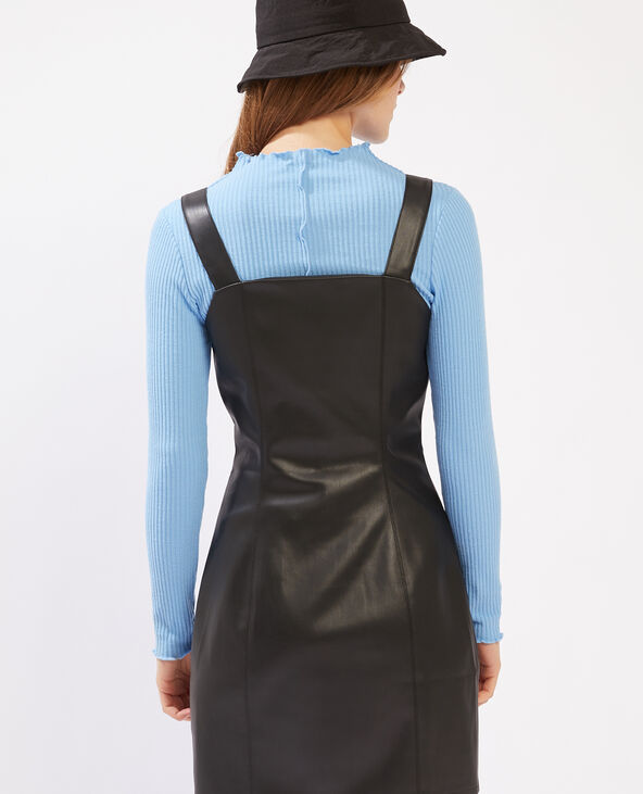 Robe salopette online simili cuir