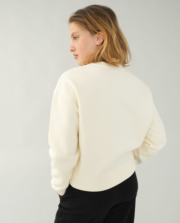 Sweat molleton Le Roi Lion blanc - Pimkie