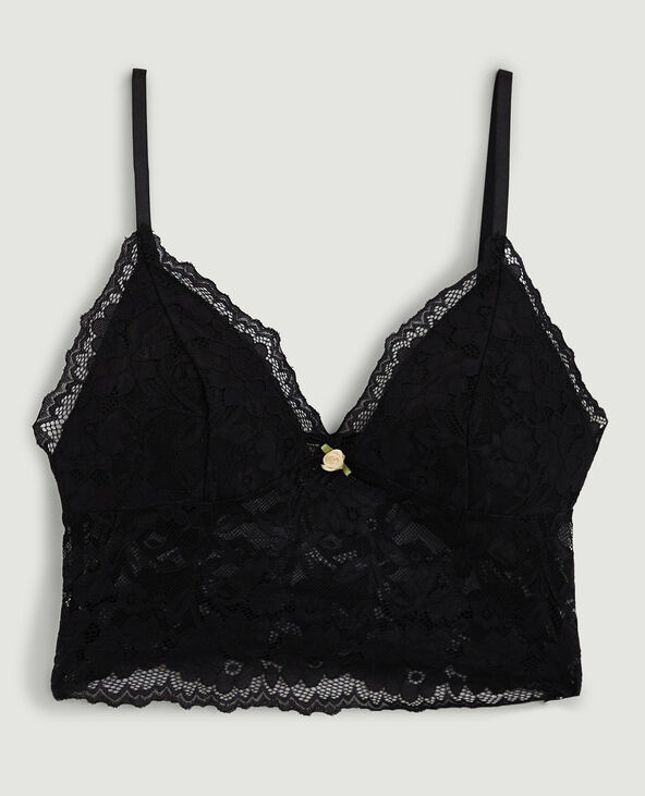 Brassière dentelle noir - Pimkie