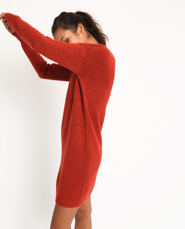 Robe pull rouge pimkie hot sale