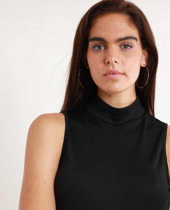 Top col montant noir - Pimkie