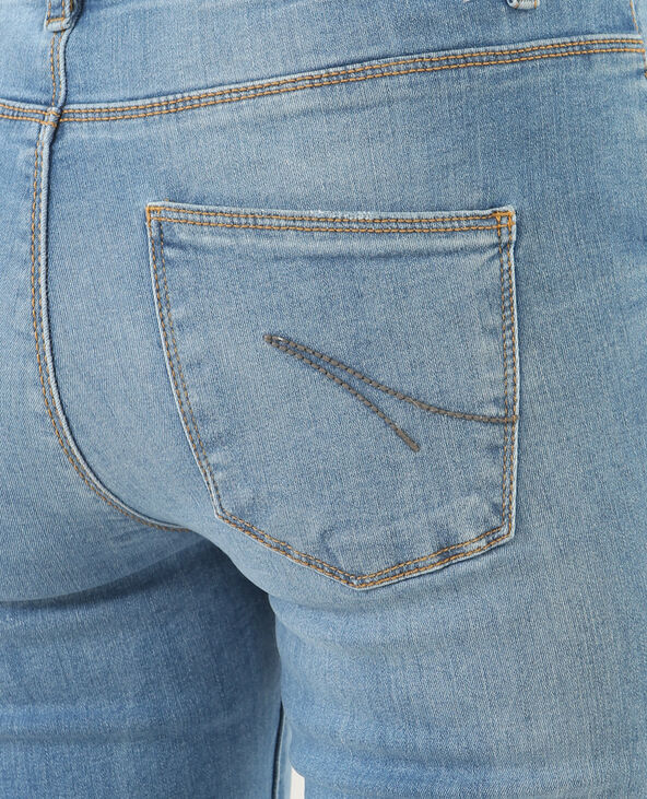 Jean skinny destroy bleu clair - Pimkie