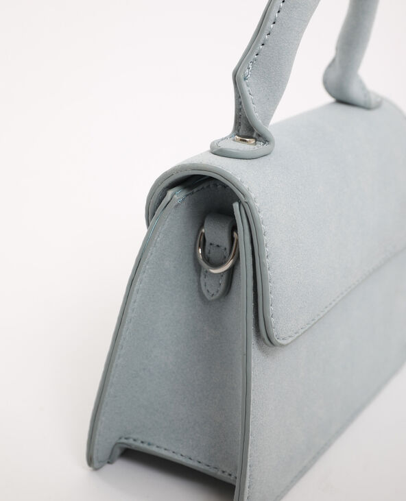 Mini sac suédine bleu clair - Pimkie