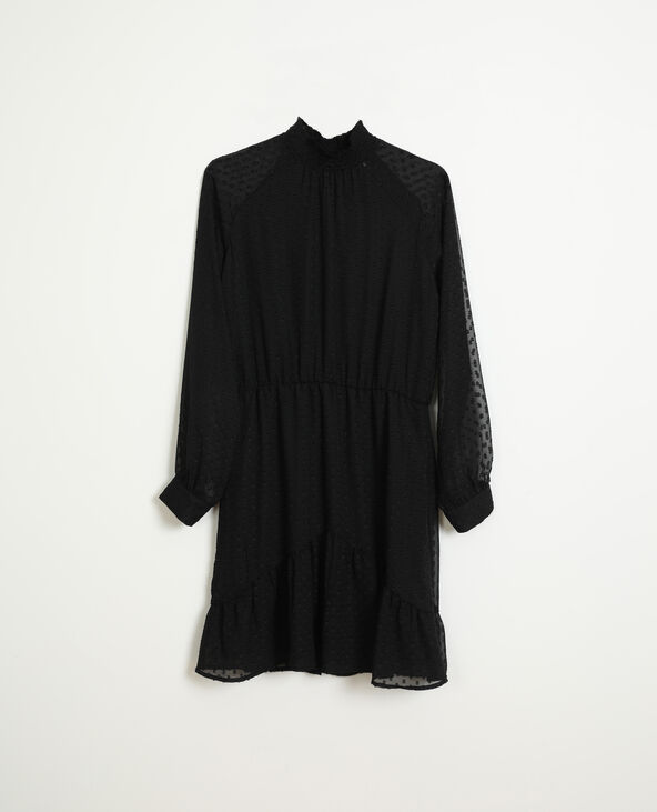 Robe plumetis