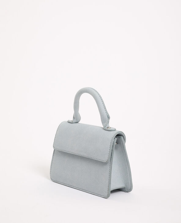 Mini sac suédine bleu clair - Pimkie