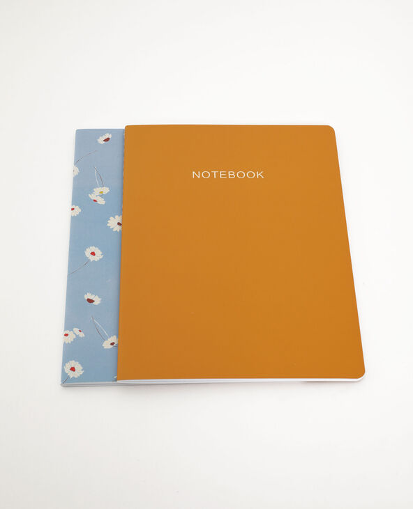Lot de 2 notebooks orange - Pimkie
