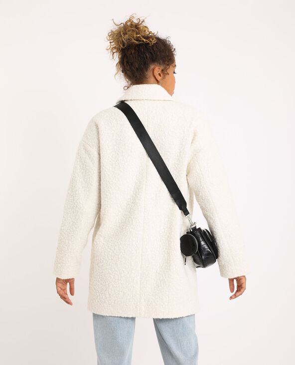 Manteau imitation mouton écru - Pimkie