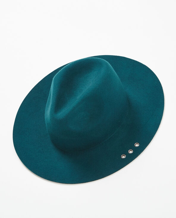 Fedora à trous bleu foncé - Pimkie