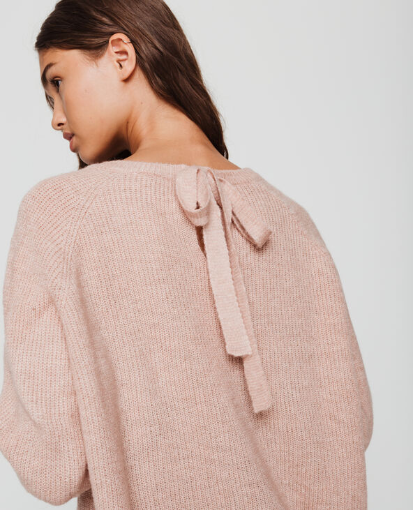 Pull à nœud rose - Pimkie
