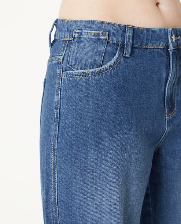 Jean cargo taille regular bleu - Pimkie