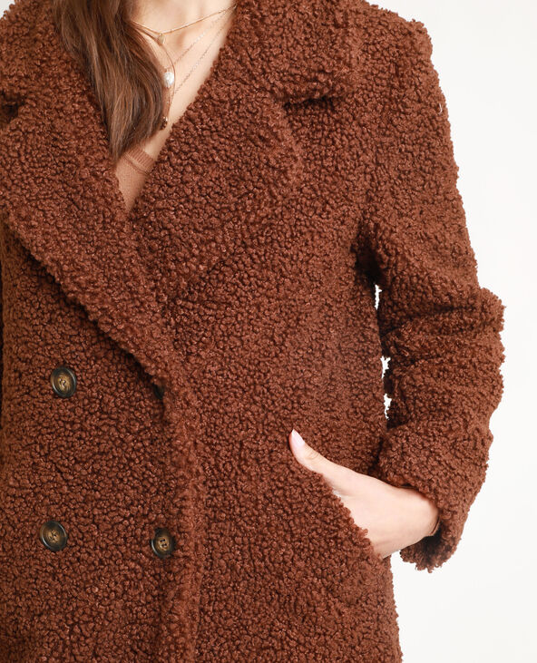 Manteau imitation mouton pimkie 2025