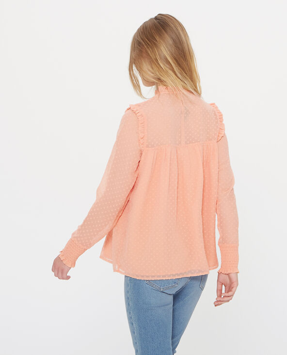 Blouse en plumetis rose - Pimkie