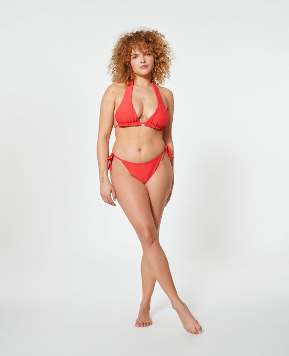 Haut de maillot de bain multiposition rouge - Pimkie