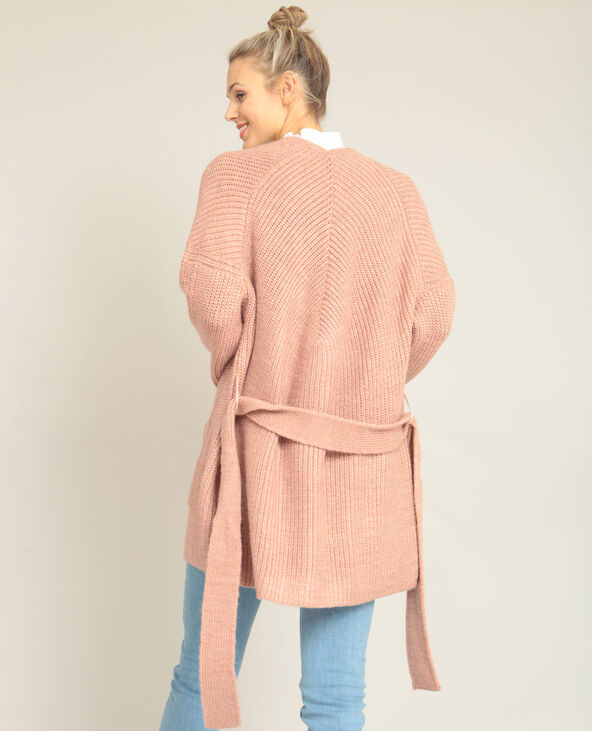 Gilet chaud vieux rose - Pimkie
