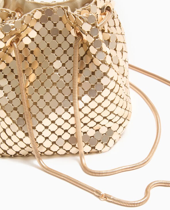 Sac souple métallique doré - Pimkie