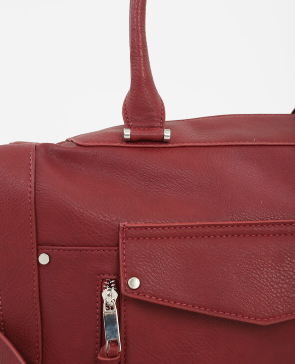 Sac cabas souple bordeaux - Pimkie
