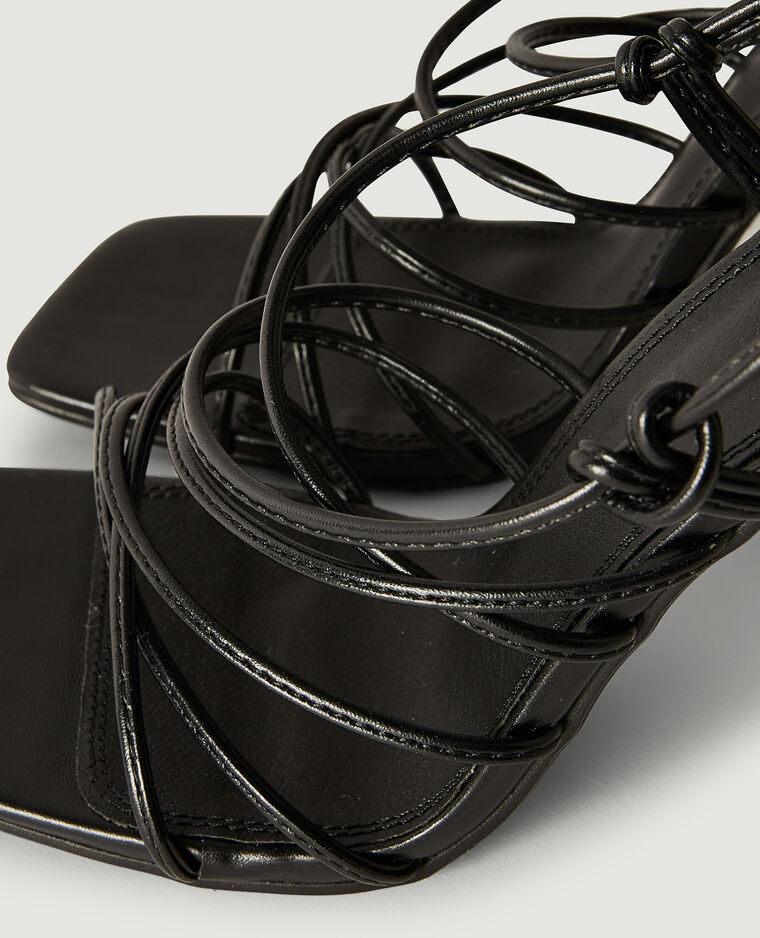 Sandales à talons noir - Pimkie