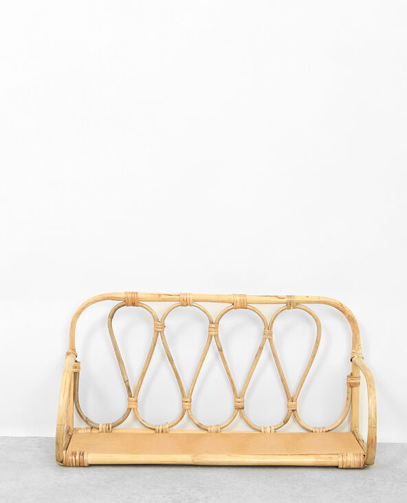 Etagère en rotin beige - Pimkie