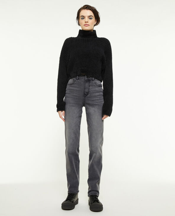 Jean droit stretch gris clair - Pimkie
