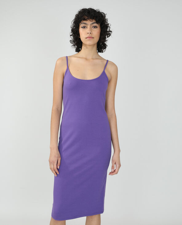 Robe longue moulante violet - Pimkie