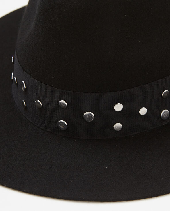 Fedora bande cloutée noir - Pimkie