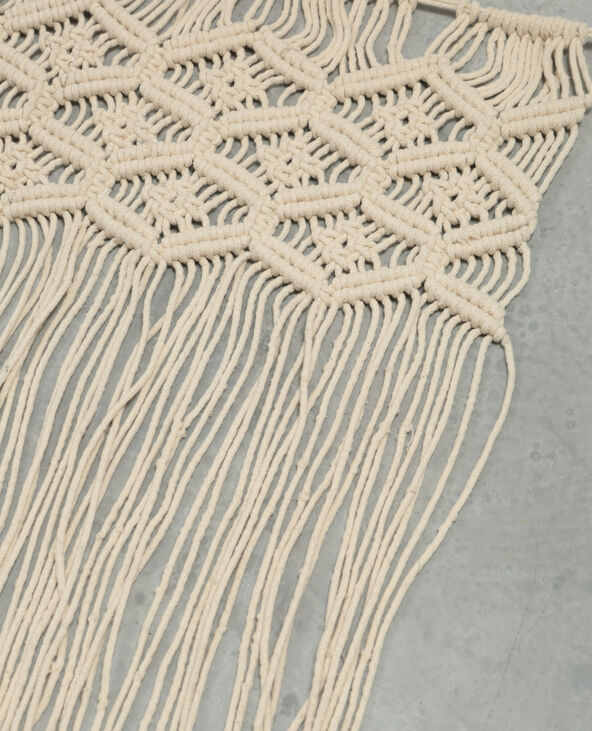 Tête de lit macramé blanc - Pimkie