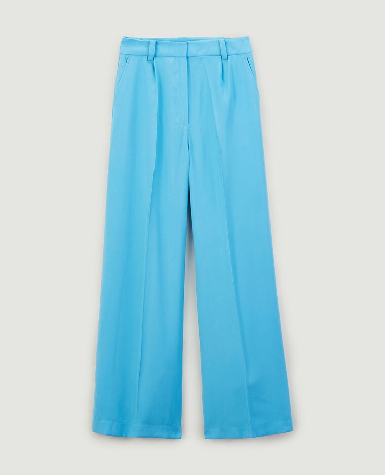 Pantalon wide leg SMALL bleu - Pimkie