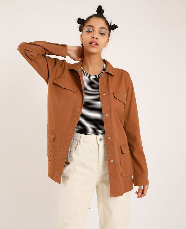 Veste saharienne taupe - Pimkie