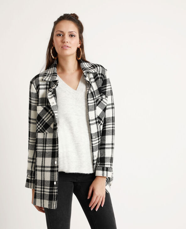 Veste epaisse a carreaux