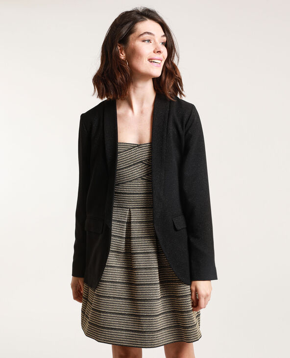 Blazer brillant noir - Pimkie