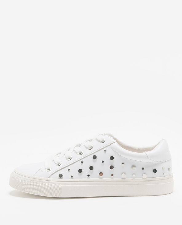 Baskets cloutées blanc - Pimkie