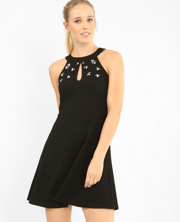 Robe patineuse a bijoux