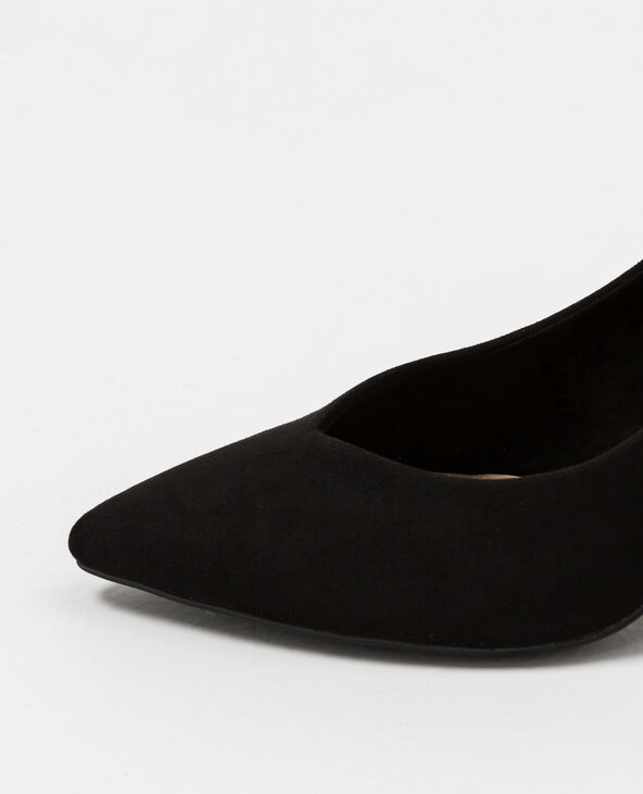 Escarpins à décolleté V noir - Pimkie