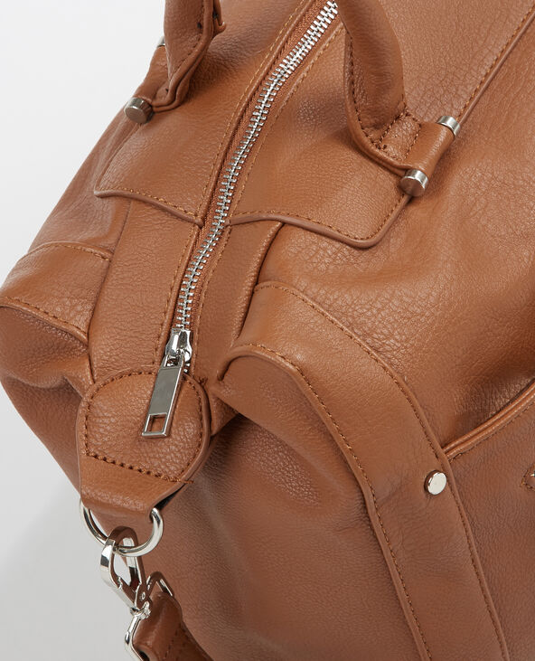 Sac cabas souple camel - Pimkie