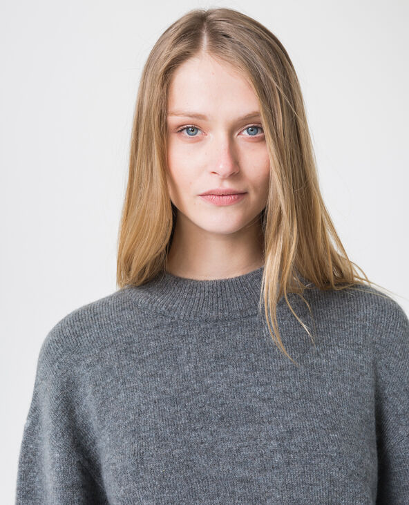 Pull oversized gris chiné - Pimkie