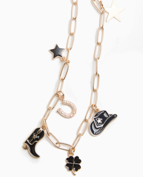 Dragonne de téléphone avec pendentifs doré - Pimkie