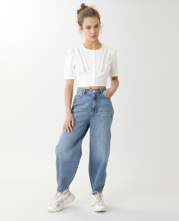 Jean slouchy high waist