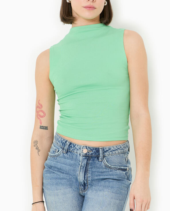 Top sans manches vert - Pimkie