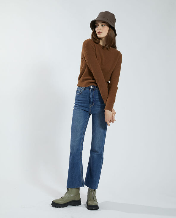 Pull doux marron - Pimkie