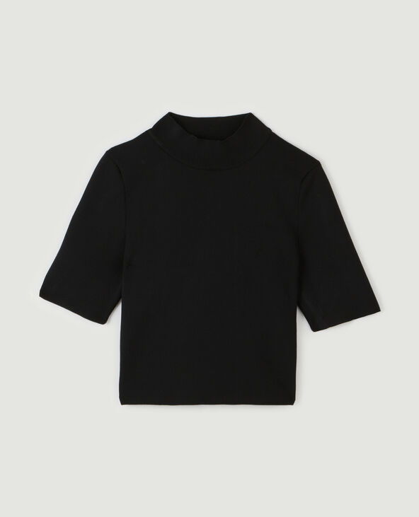 Top dos-nu en maille noir - Pimkie
