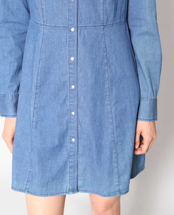 Robe en jean bleu - Pimkie