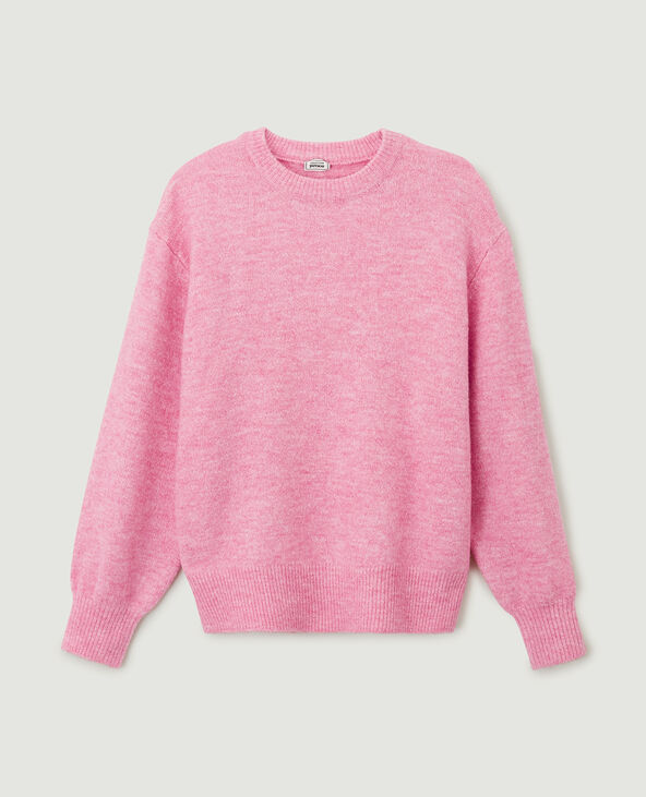 Pull en maille rose fuchsia - Pimkie