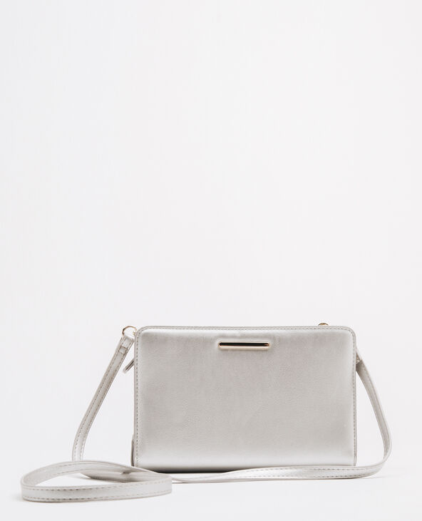 Sac portefeuille argenté - Pimkie