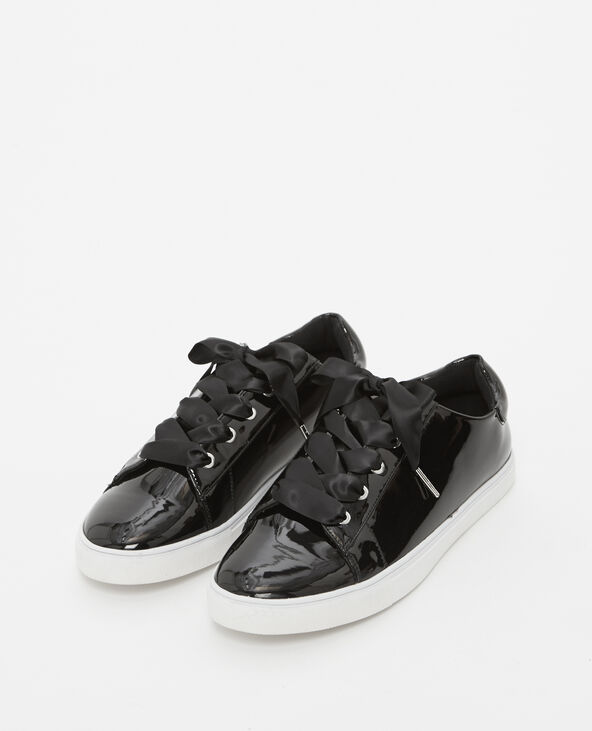 Baskets vernies noir - Pimkie