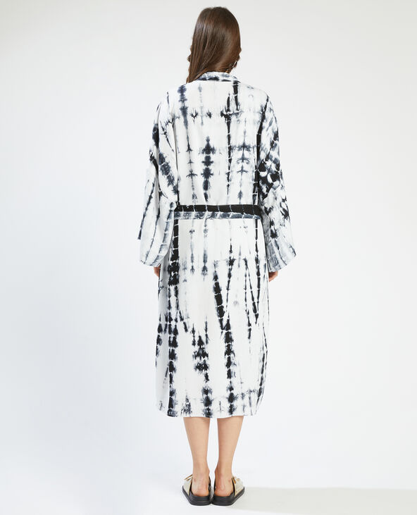Kimono oversize tie and dye bleu clair - Pimkie